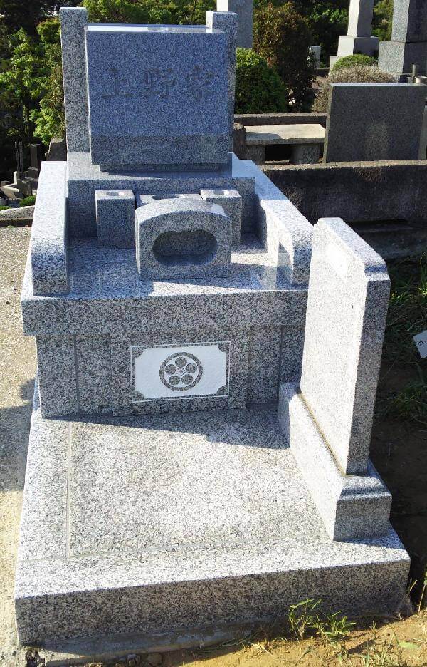 日野公園墓地2.0㎡墓地 丘カロート【G-623】+墓石【G-614】